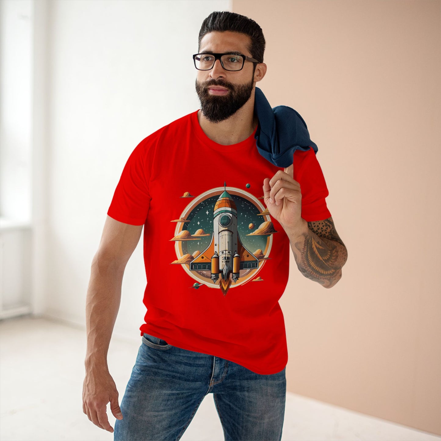 Cosmos Shirt, Shuttle Shirt - retro2nova