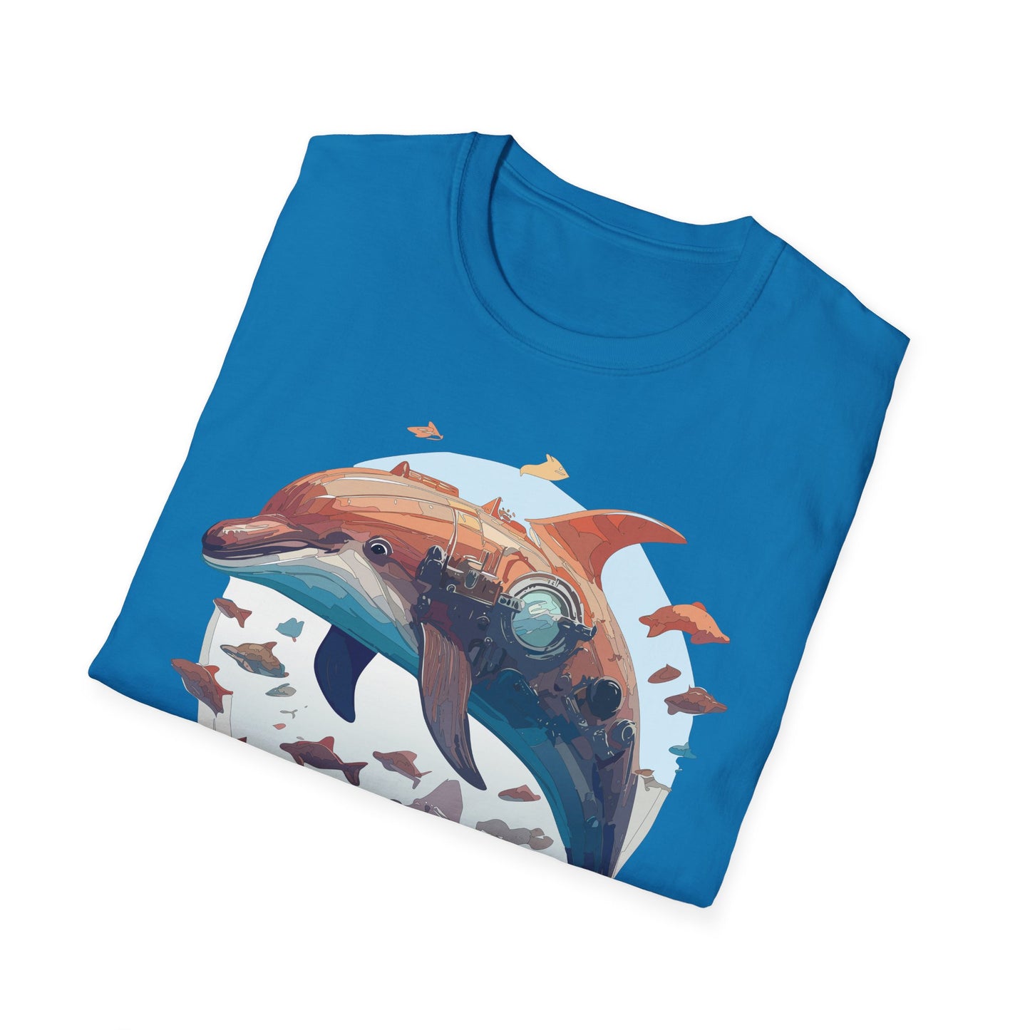 Dolphin Shirts, Shirt with Dolphin, Fish Tee Shirt, Animal Shirt