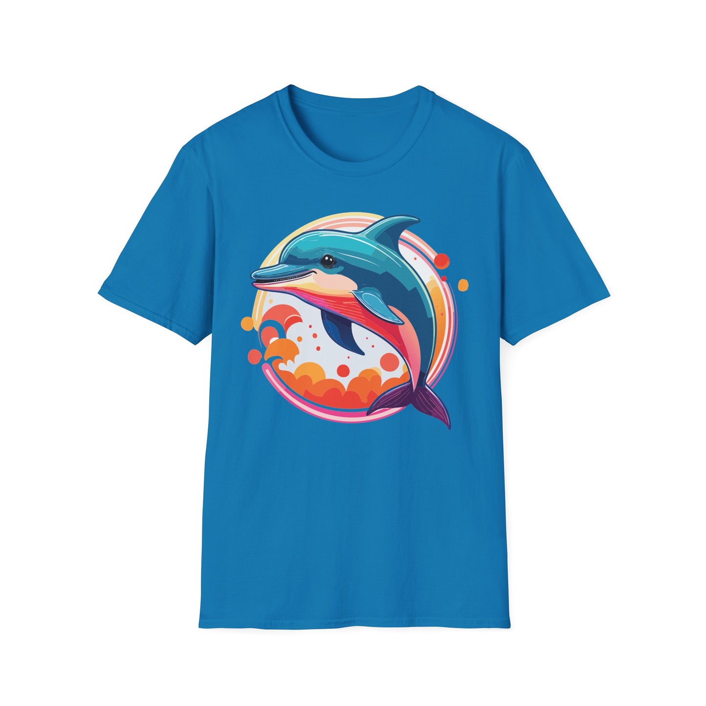 Dolphin Shirts, Shirt with Dolphin, Fish Tee Shirt, Animal Shirt