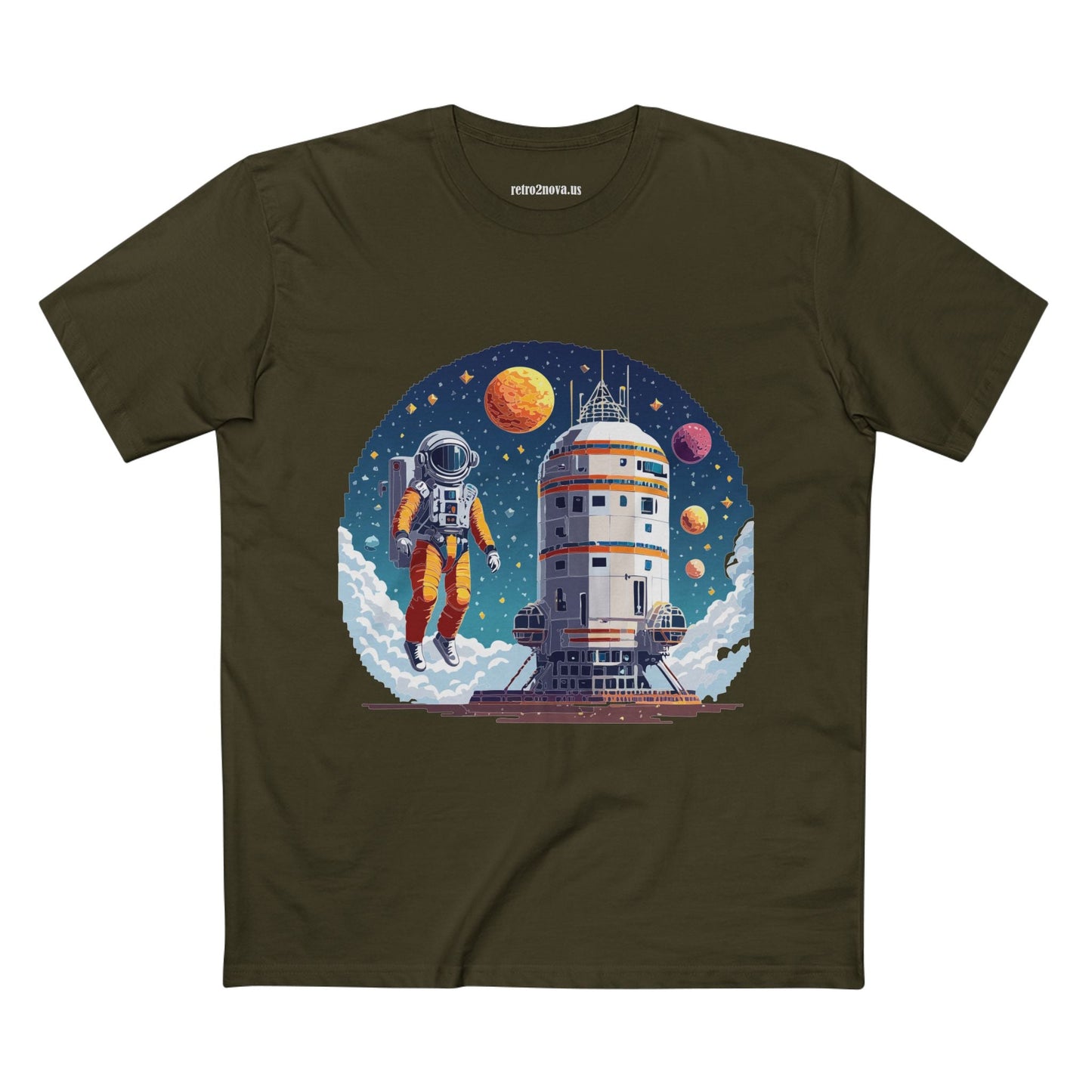 Cosmos Shirt, Astronaut Shirt Retro2Nova