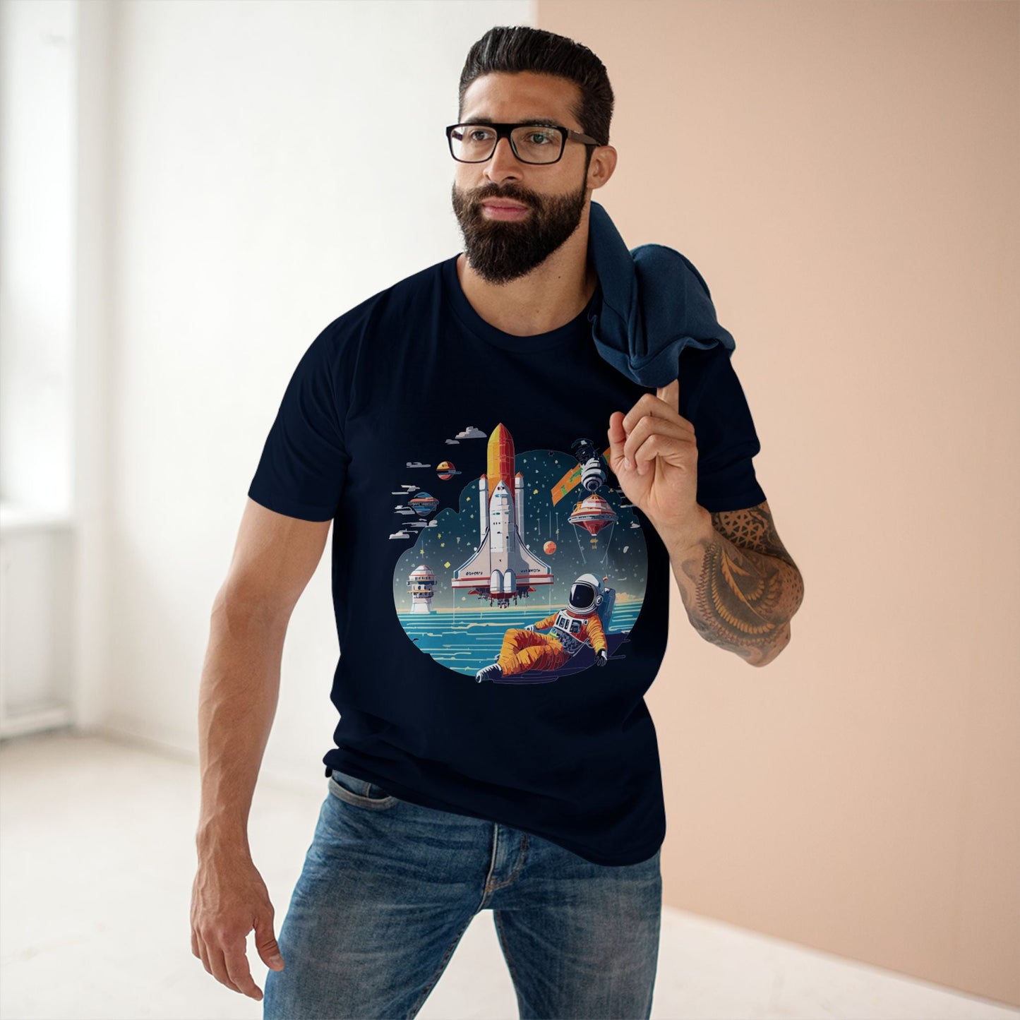 Cosmos Shirt, Astronaut Shirt Retro2Nova
