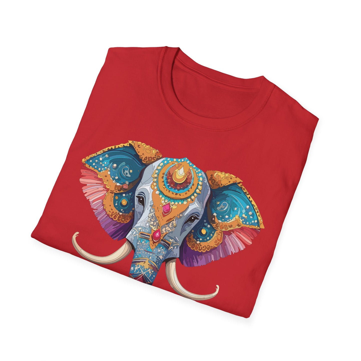 Elephant Shirt, T Shirt with Elephant, Elephant on T Shirt, T Shirt with Animation, Animals Tee Shirt