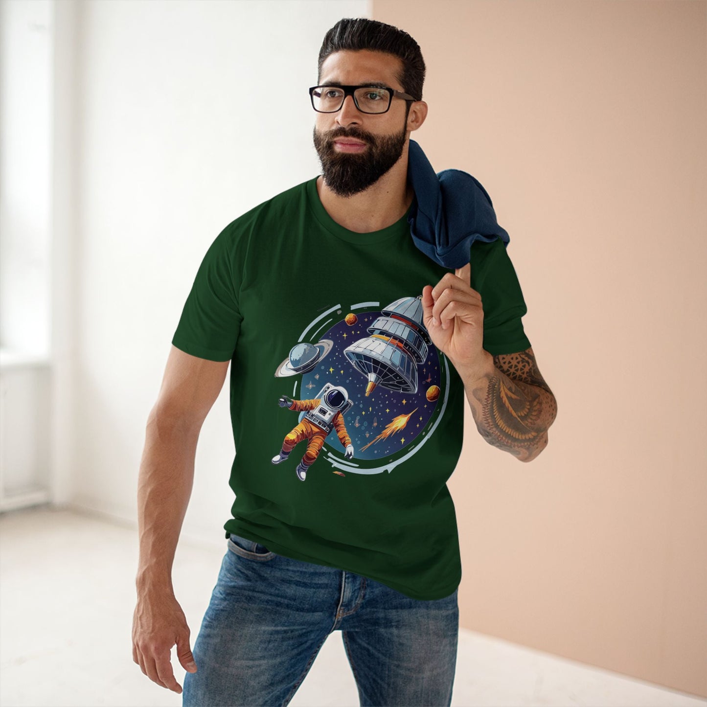 Cosmos Shirt, Astronaut Shirt Retro2Nova