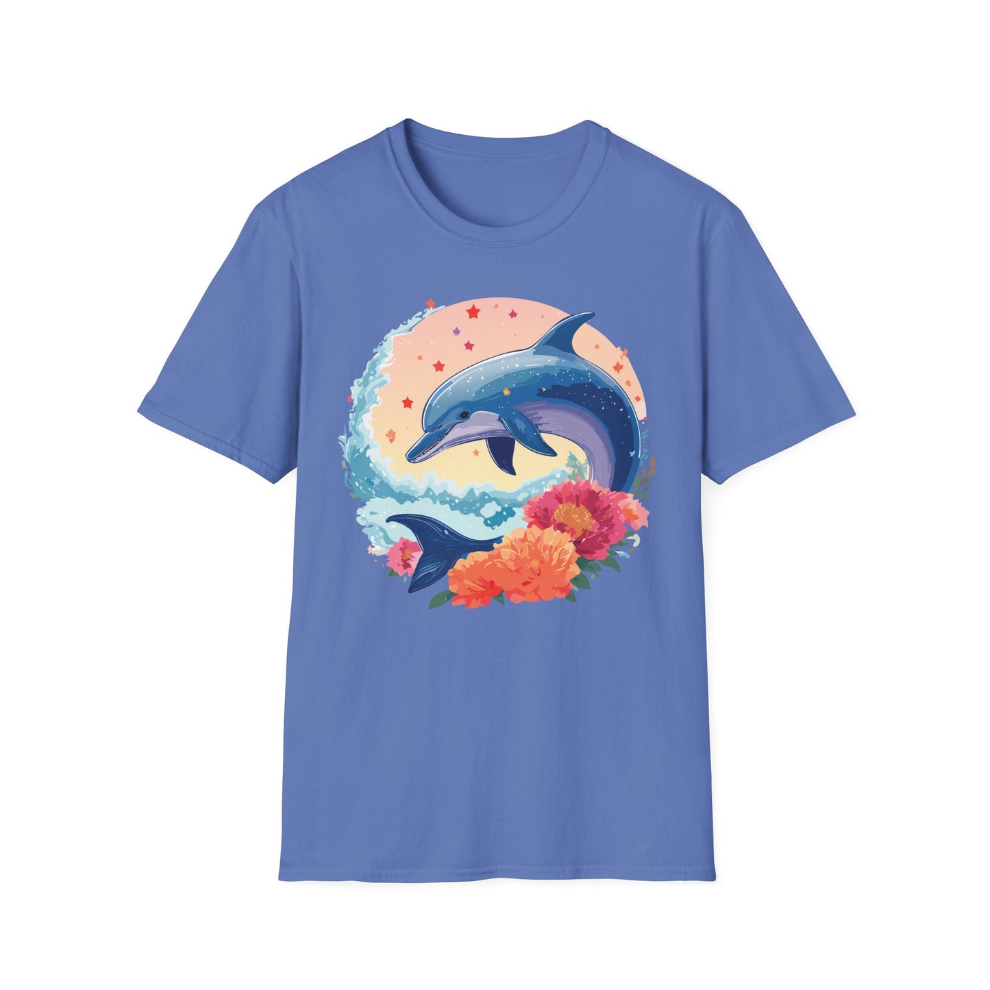Dolphin Shirts, Shirt with Dolphin, Fish Tee Shirt, Animal Shirt