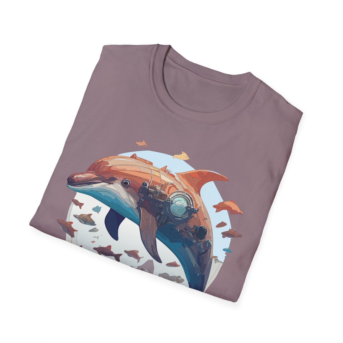Dolphin Shirts, Shirt with Dolphin, Fish Tee Shirt, Animal Shirt