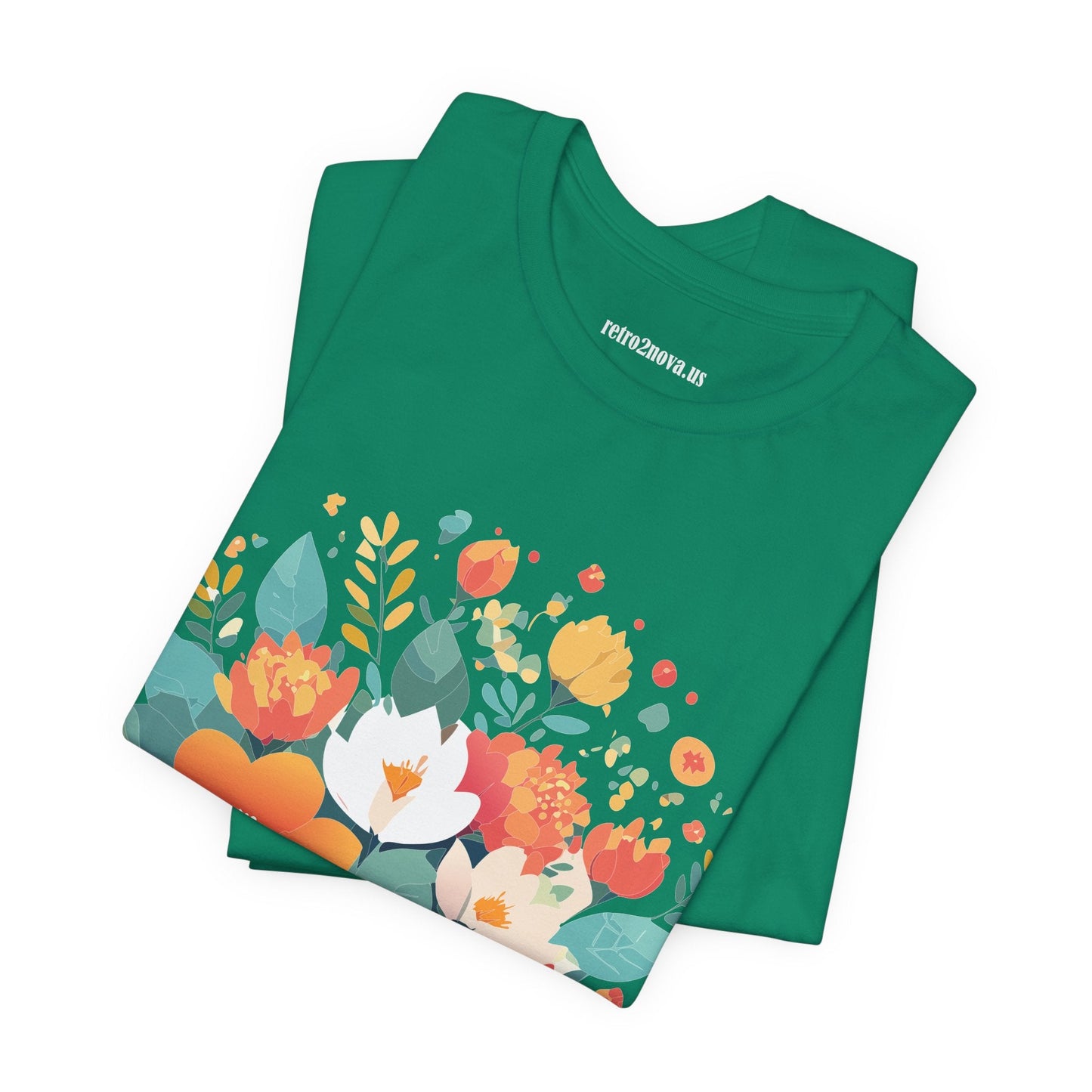Flowers Shirt, Floral Shirt Retro2Nova