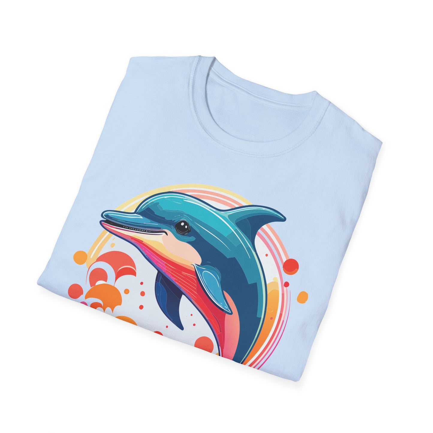Dolphin Shirts, Shirt with Dolphin, Fish Tee Shirt, Animal Shirt
