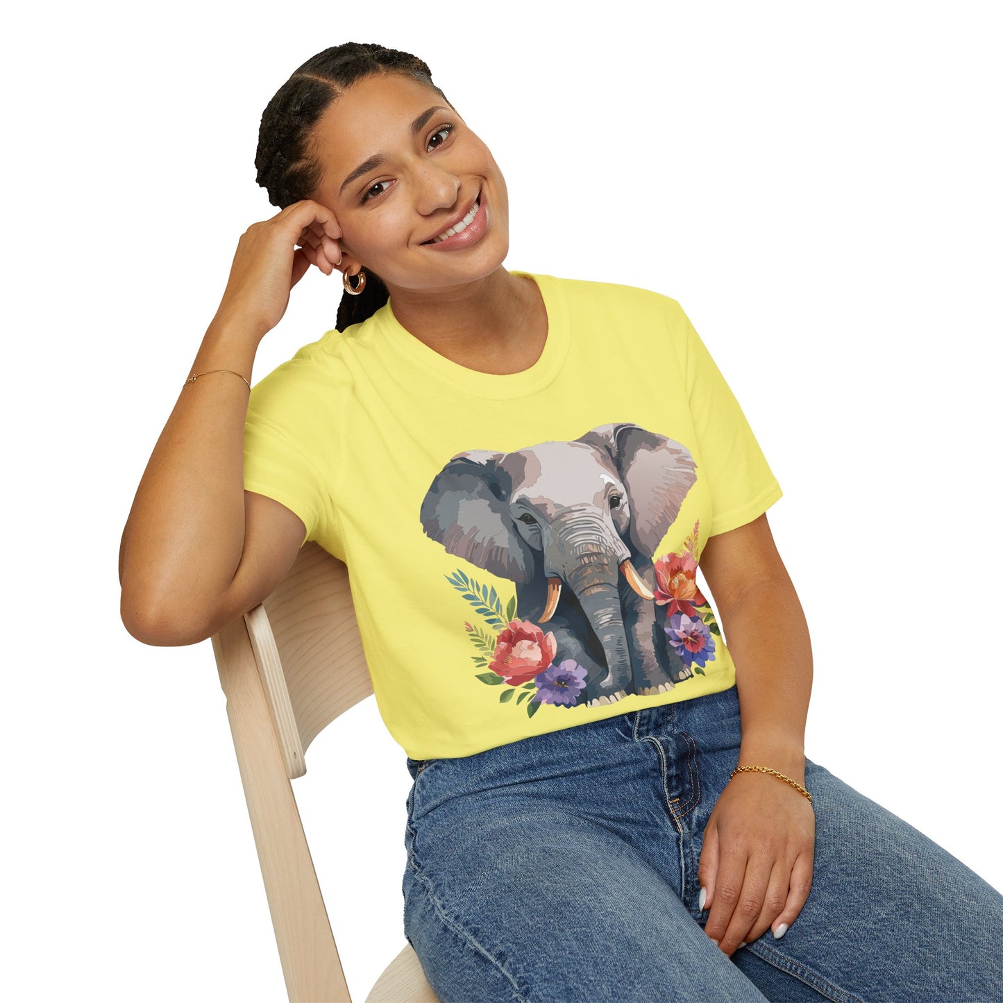 Elephant T-Shirt, Elephant T Shirt, Shirt with Elephant, Shirt with Animal