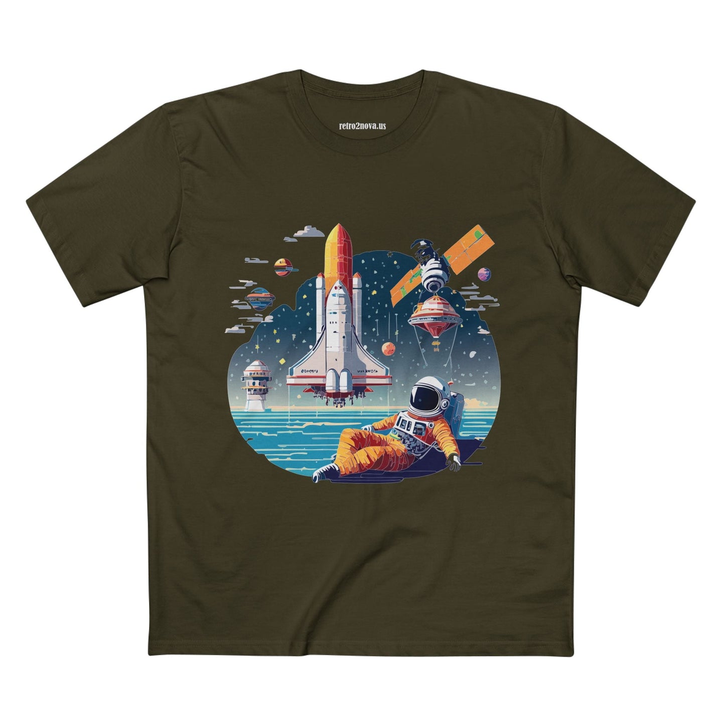 Cosmos Shirt, Astronaut Shirt Retro2Nova
