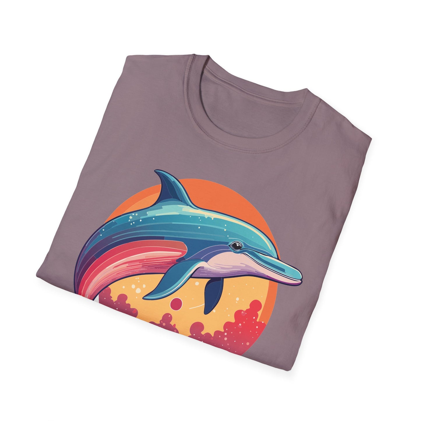 Dolphin Shirts, Shirt with Dolphin, Fish Tee Shirt, Animal Shirt