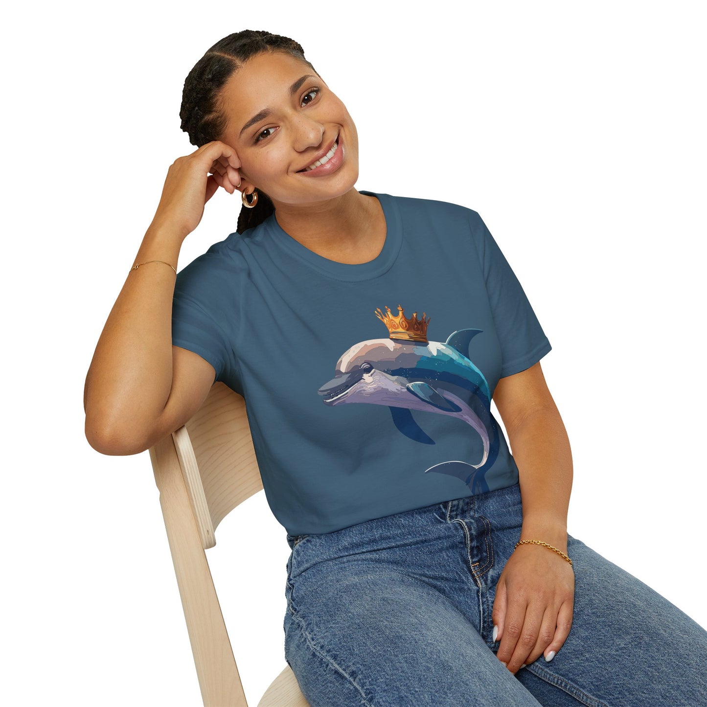 Dolphin Shirts, Shirt with Dolphin, Fish Tee Shirt, Animal Shirt