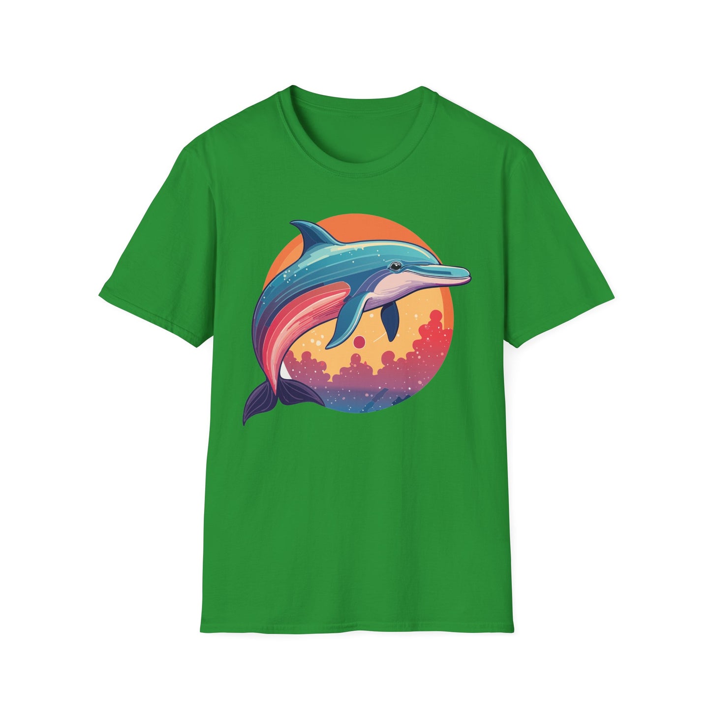 Dolphin Shirts, Shirt with Dolphin, Fish Tee Shirt, Animal Shirt