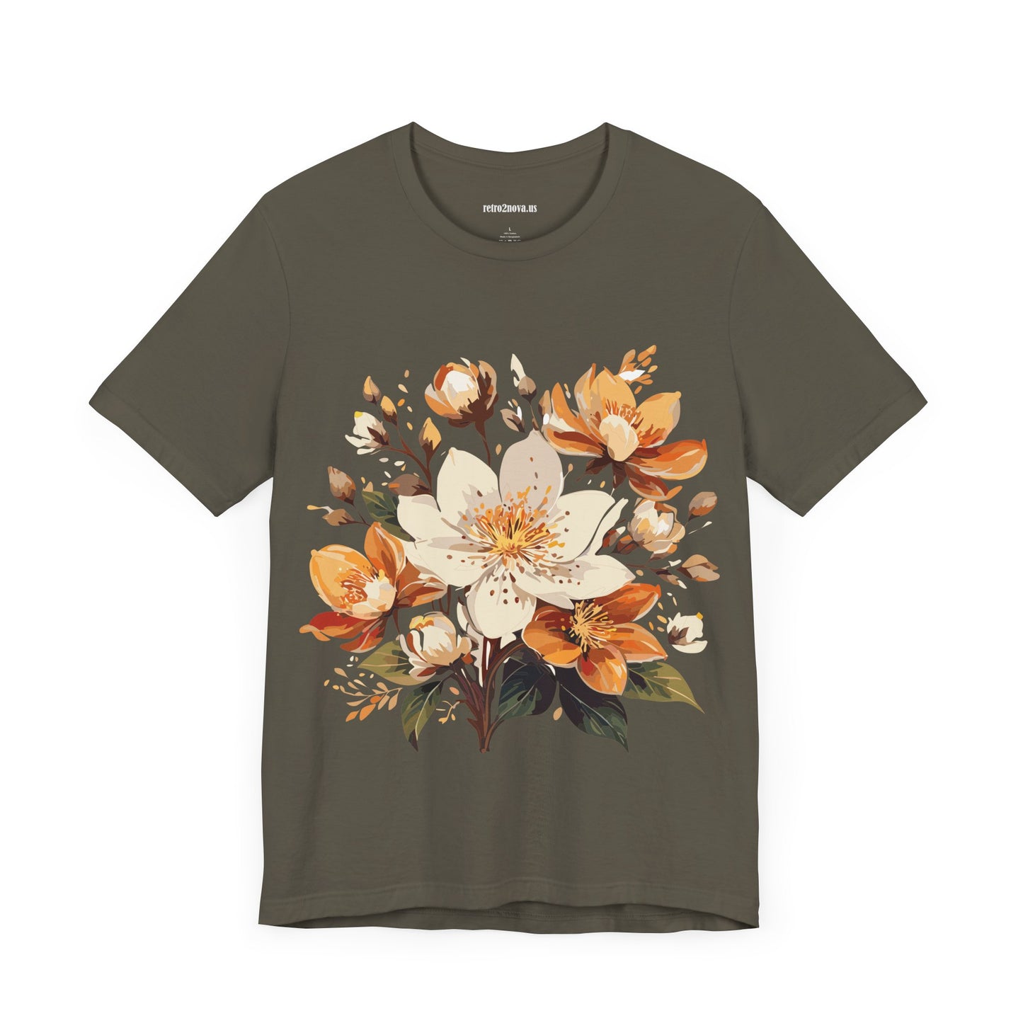 Flowers Shirt, Floral Shirt - retro2nova