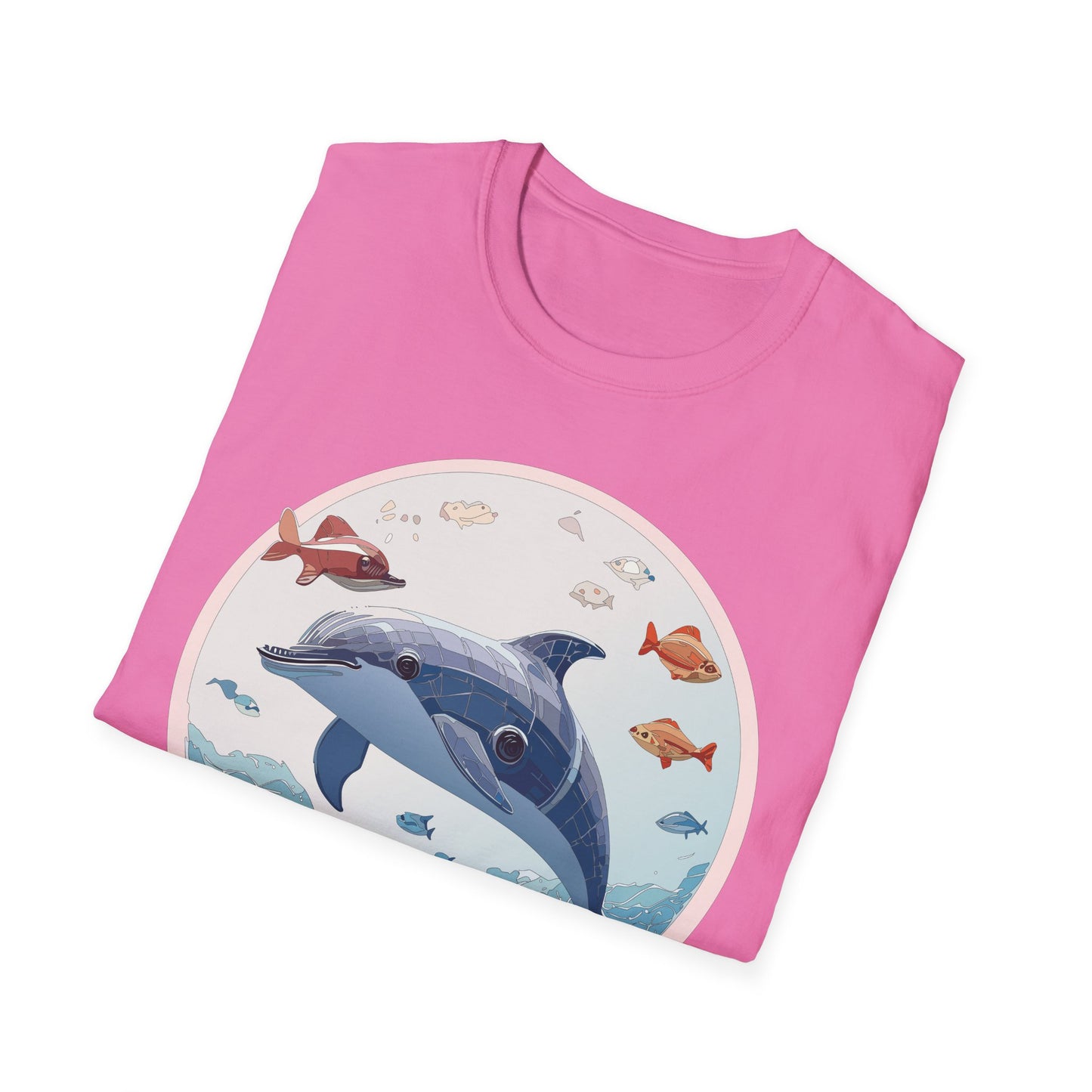 Dolphin Shirts, Shirt with Dolphin, Fish Tee Shirt, Animal Shirt