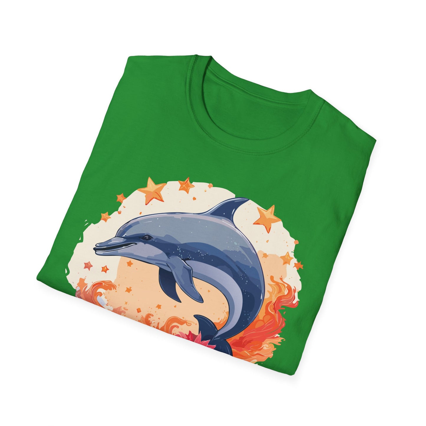 Dolphin Shirts, Shirt with Dolphin, Fish Tee Shirt, Animal Shirt