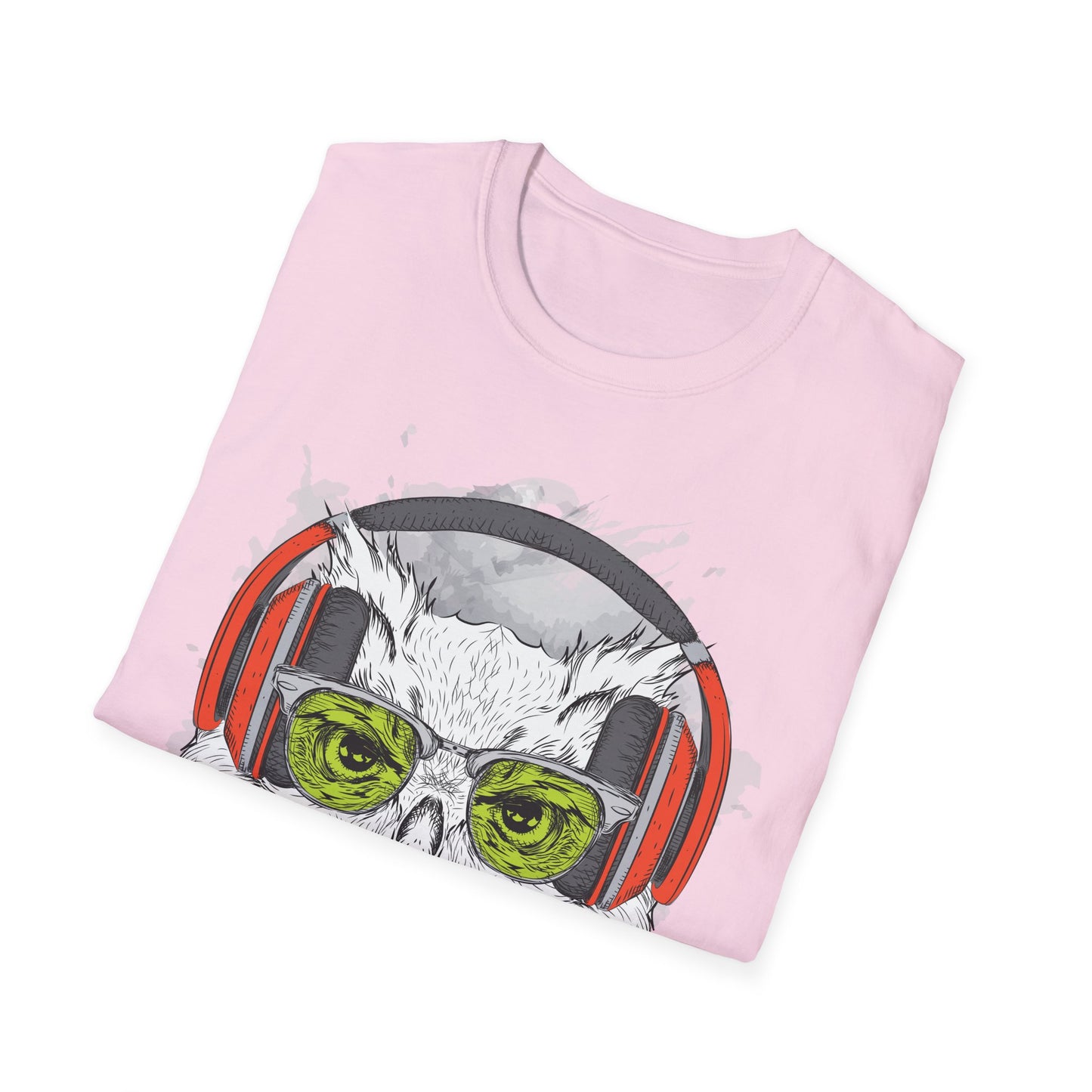 I love Music Animals Shirts, Shirt with Animals, Animals with Headphones Shirt