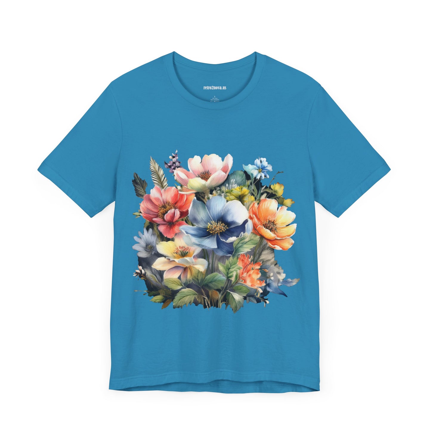 Flowers Shirt, Floral Shirt - retro2nova