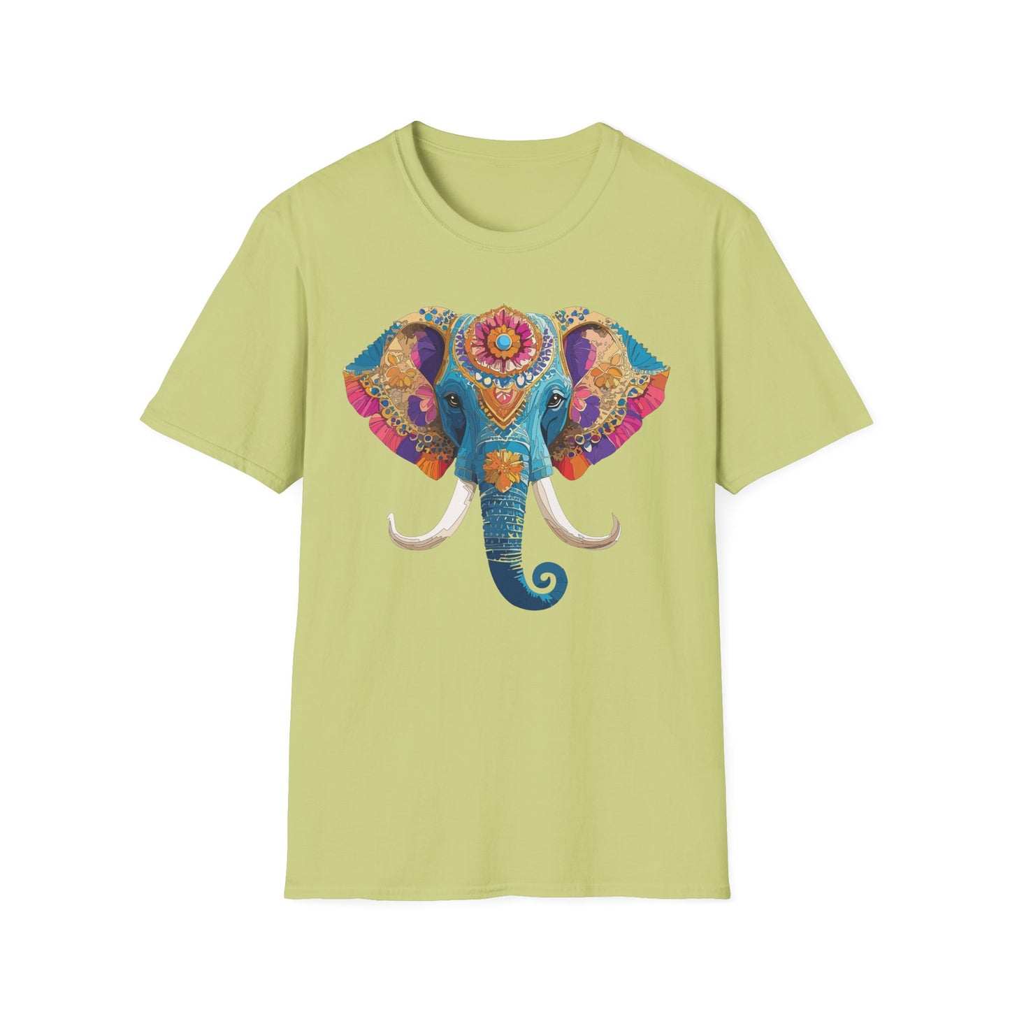 Elephant Shirt, T Shirt with Elephant, Elephant on T Shirt, T Shirt with Animation, Animals Tee Shirt
