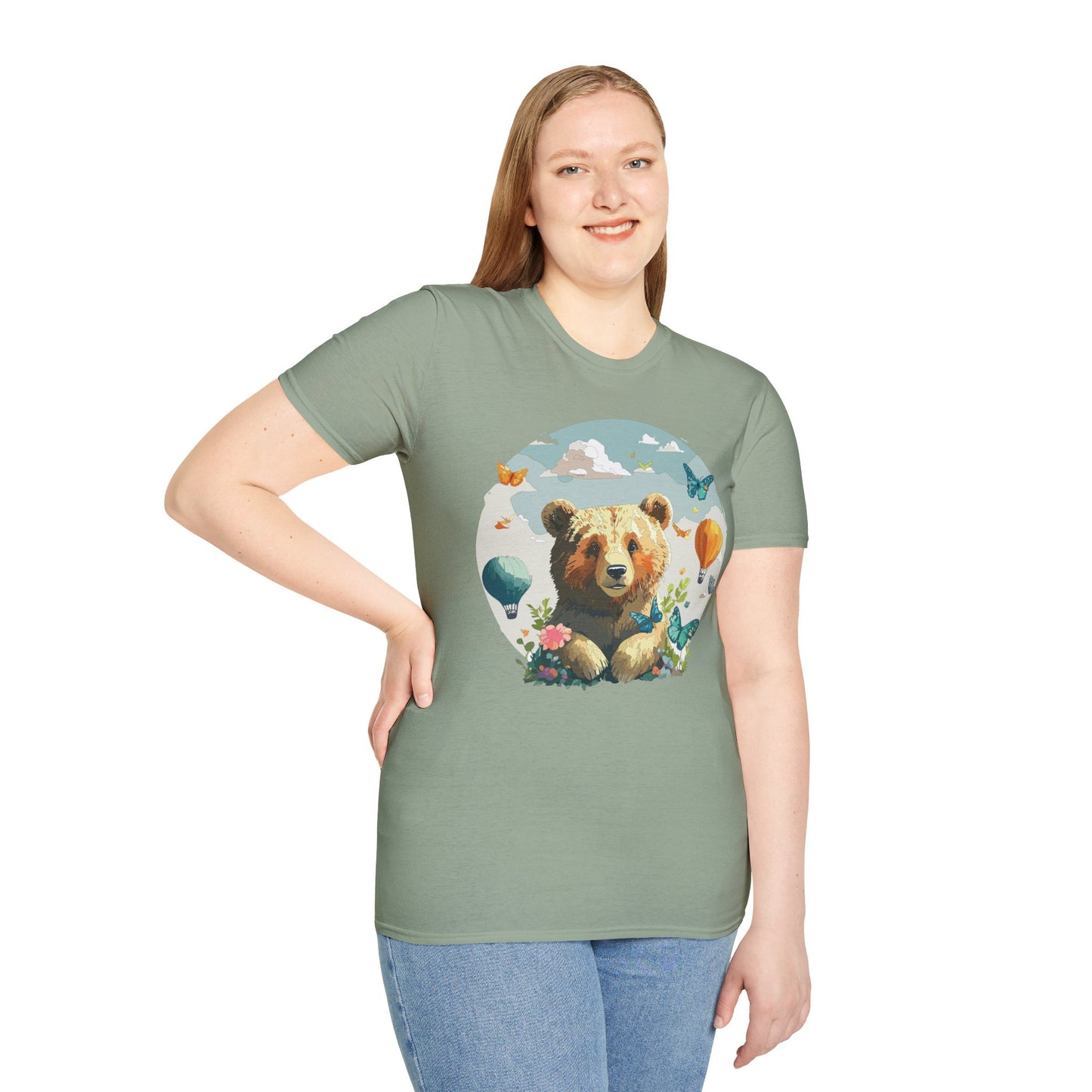 Bear T-Shirt, Teddy Bear T Shirt, Shirt with Bear, Shirt with Animal