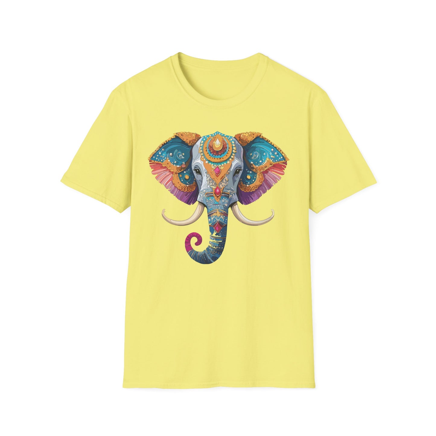Elephant Shirt, T Shirt with Elephant, Elephant on T Shirt, T Shirt with Animation, Animals Tee Shirt