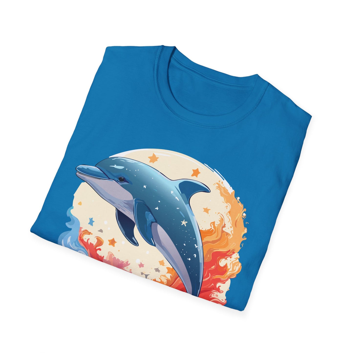 Dolphin Shirts, Shirt with Dolphin, Fish Tee Shirt, Animal Shirt