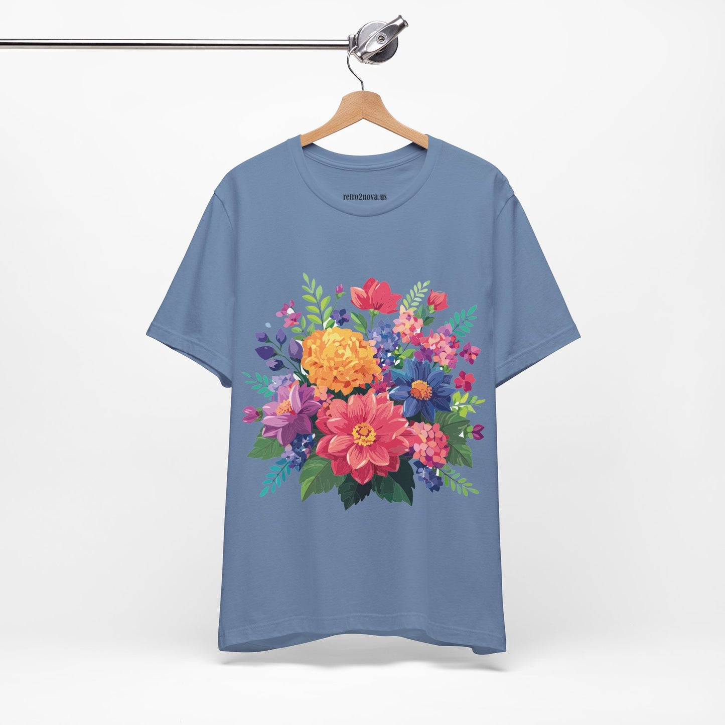 Flowers Shirt, Floral Shirt - retro2nova