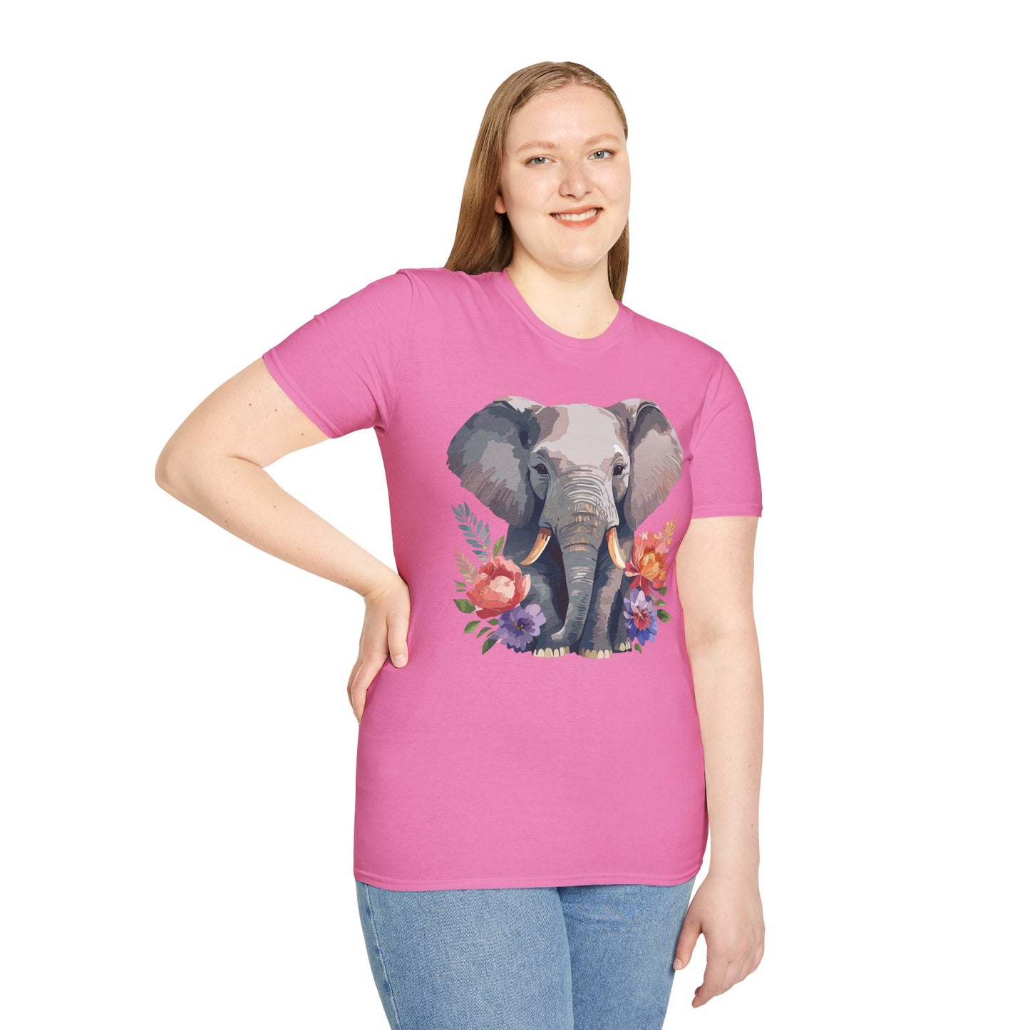 Elephant T-Shirt, Elephant T Shirt, Shirt with Elephant, Shirt with Animal