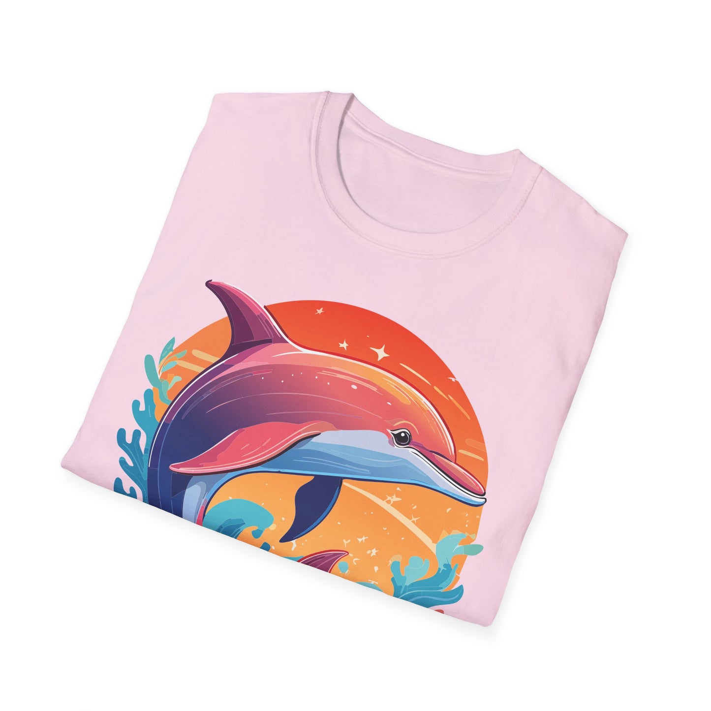 Dolphin Shirts, Shirt with Dolphin, Fish Tee Shirt, Animal Shirt
