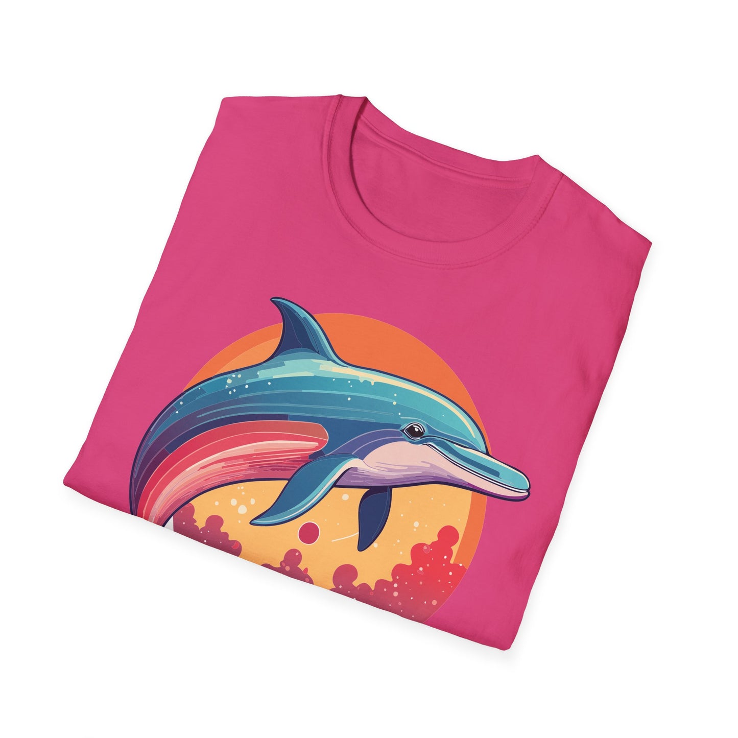 Dolphin Shirts, Shirt with Dolphin, Fish Tee Shirt, Animal Shirt