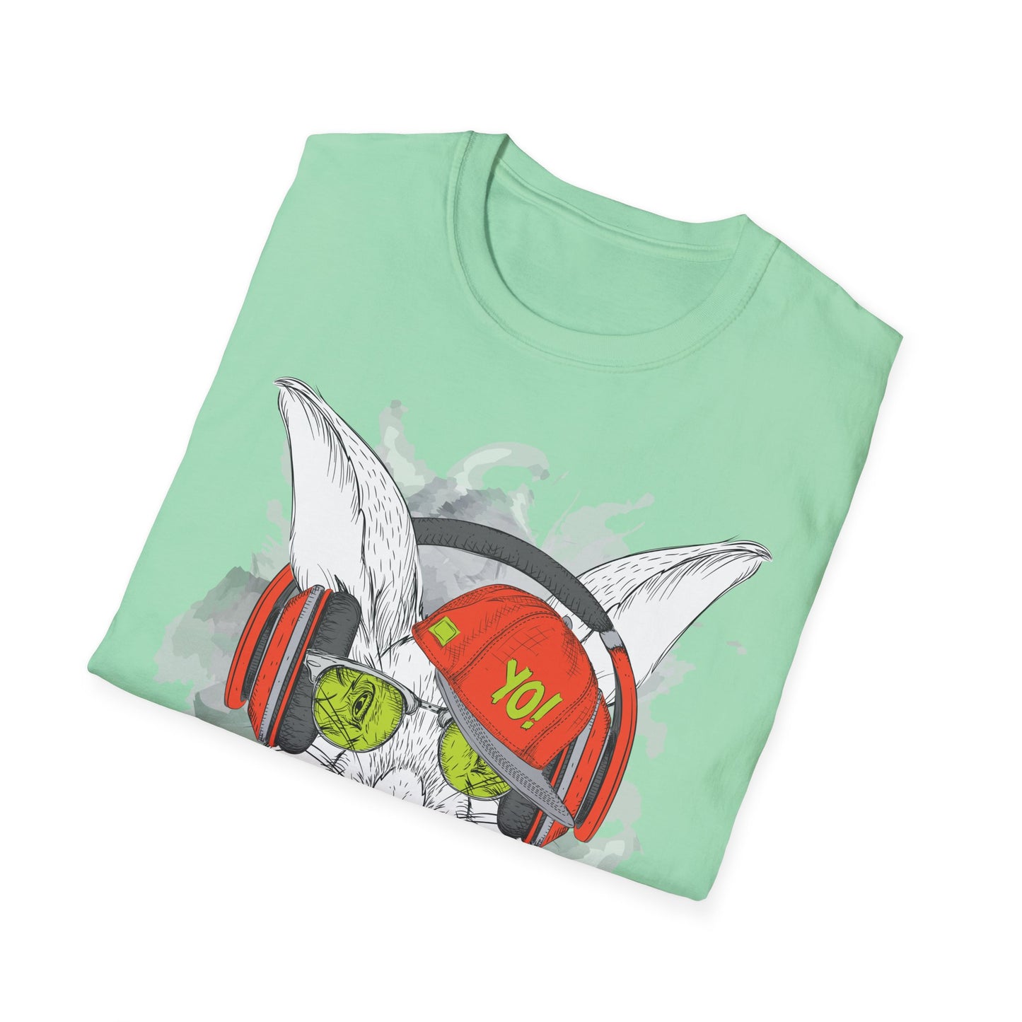 I love Music Animals Shirts, Shirt with Animals, Animals with Headphones Shirt