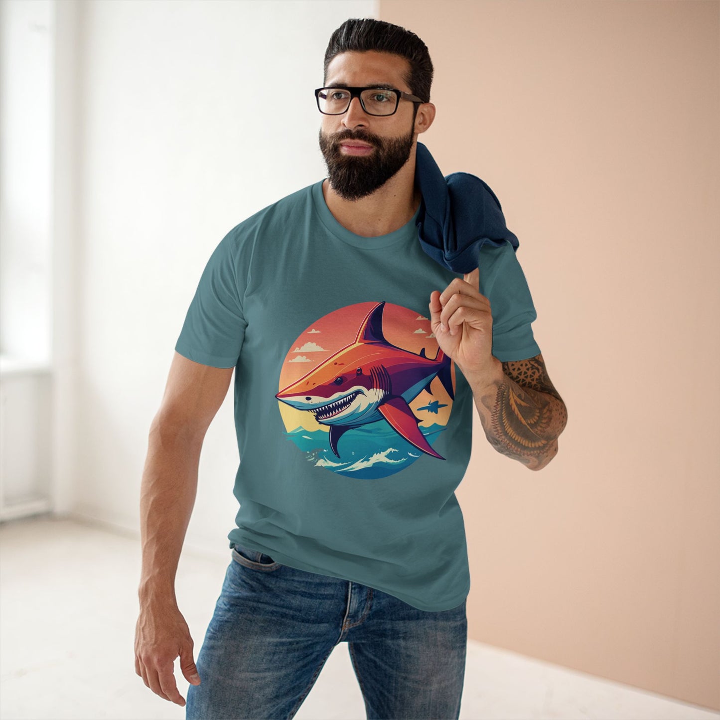 Animals Shirt, Shark Shirt - retro2nova