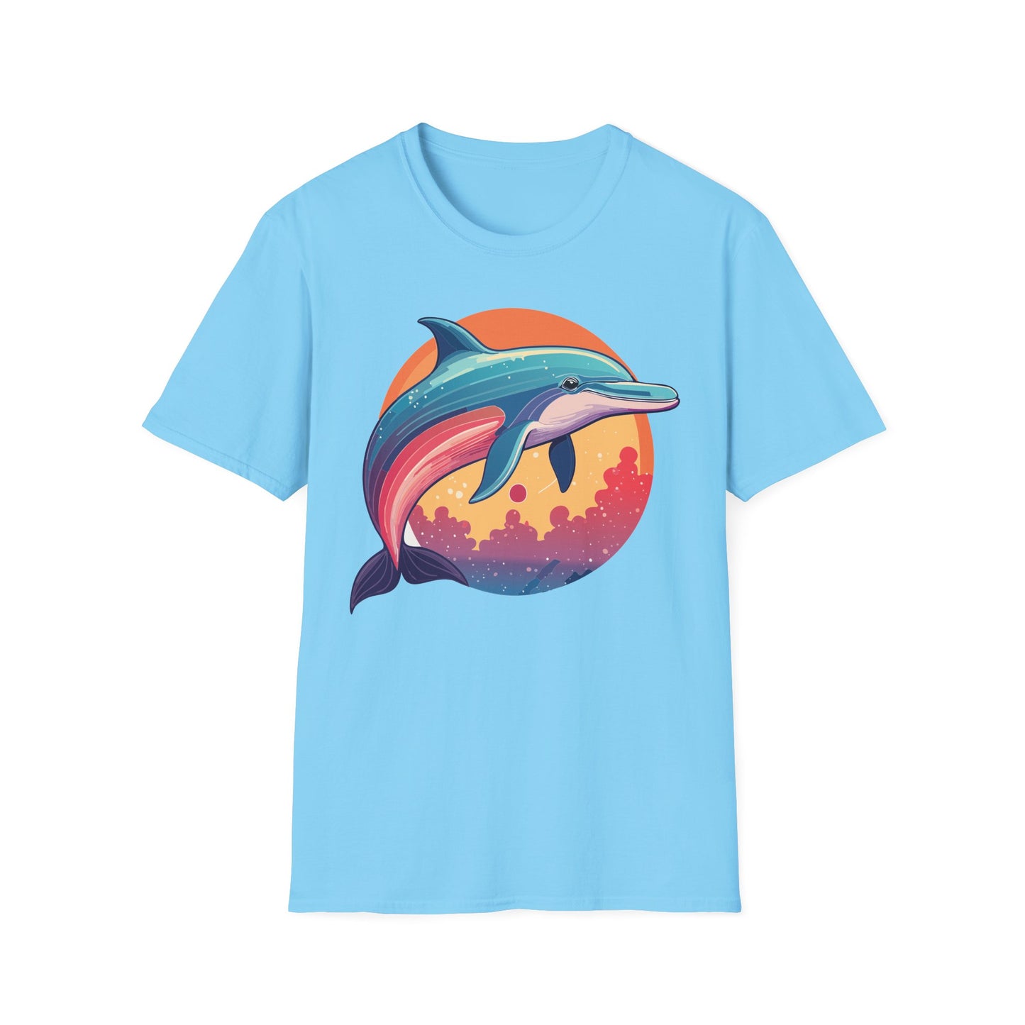 Dolphin Shirts, Shirt with Dolphin, Fish Tee Shirt, Animal Shirt