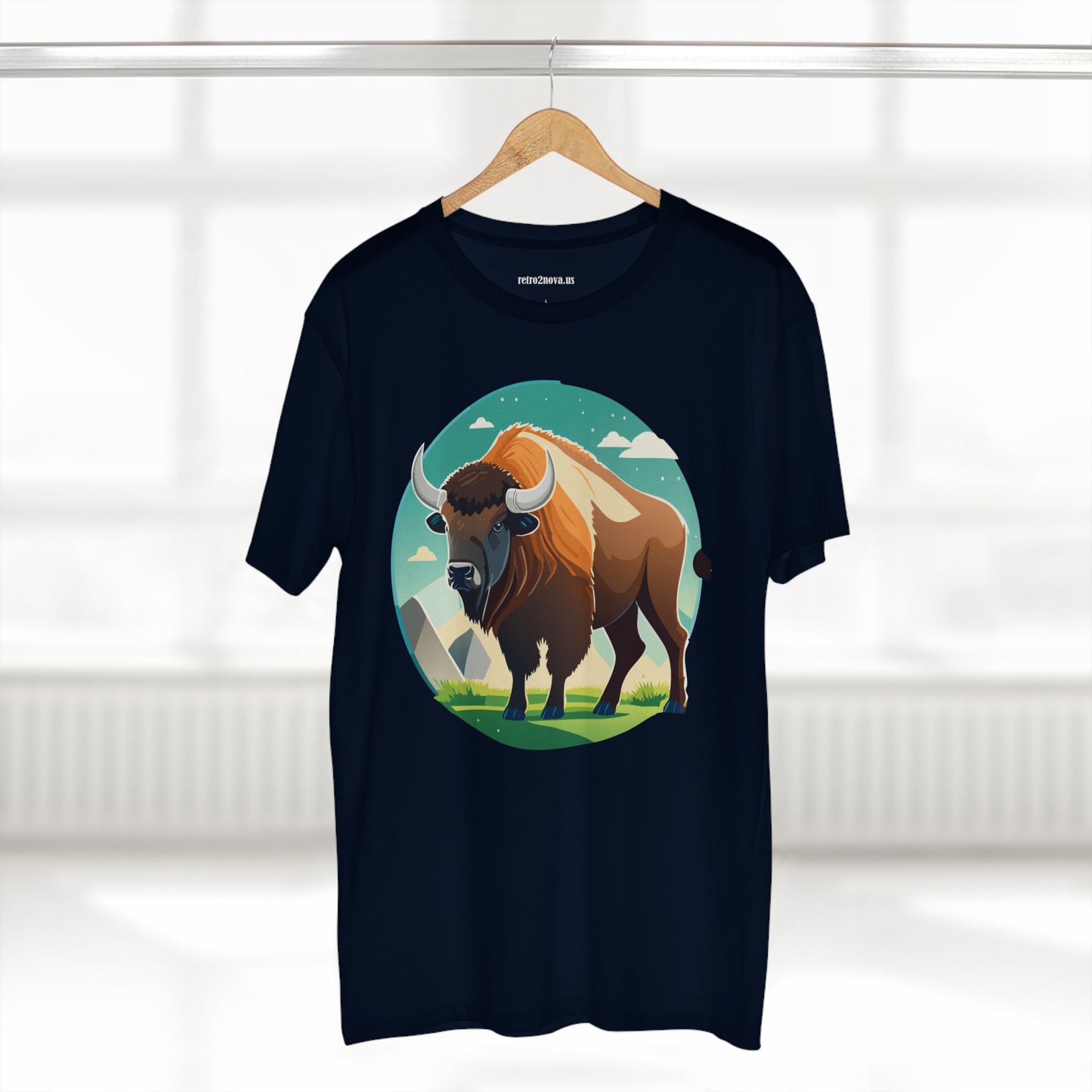 Animals Shirt, Bison Shirt - retro2nova
