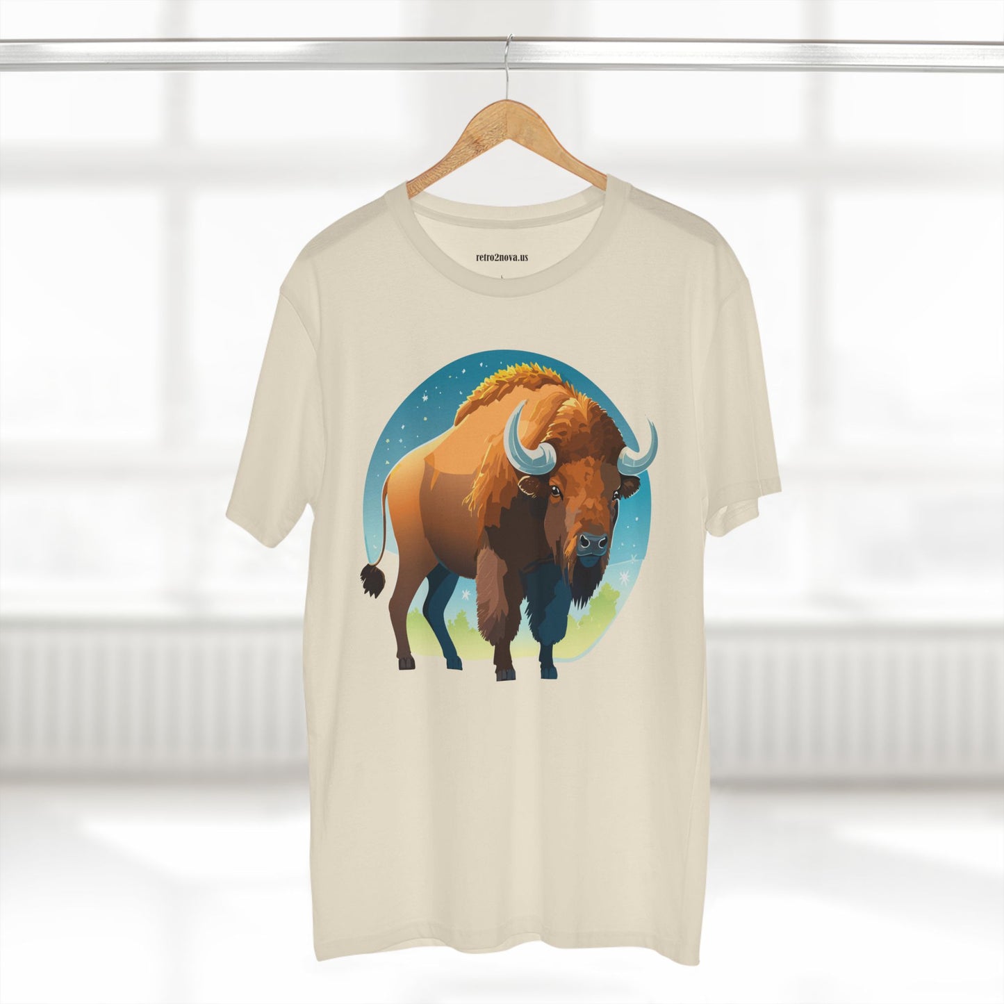 Animals Shirt, Bison Shirt - retro2nova