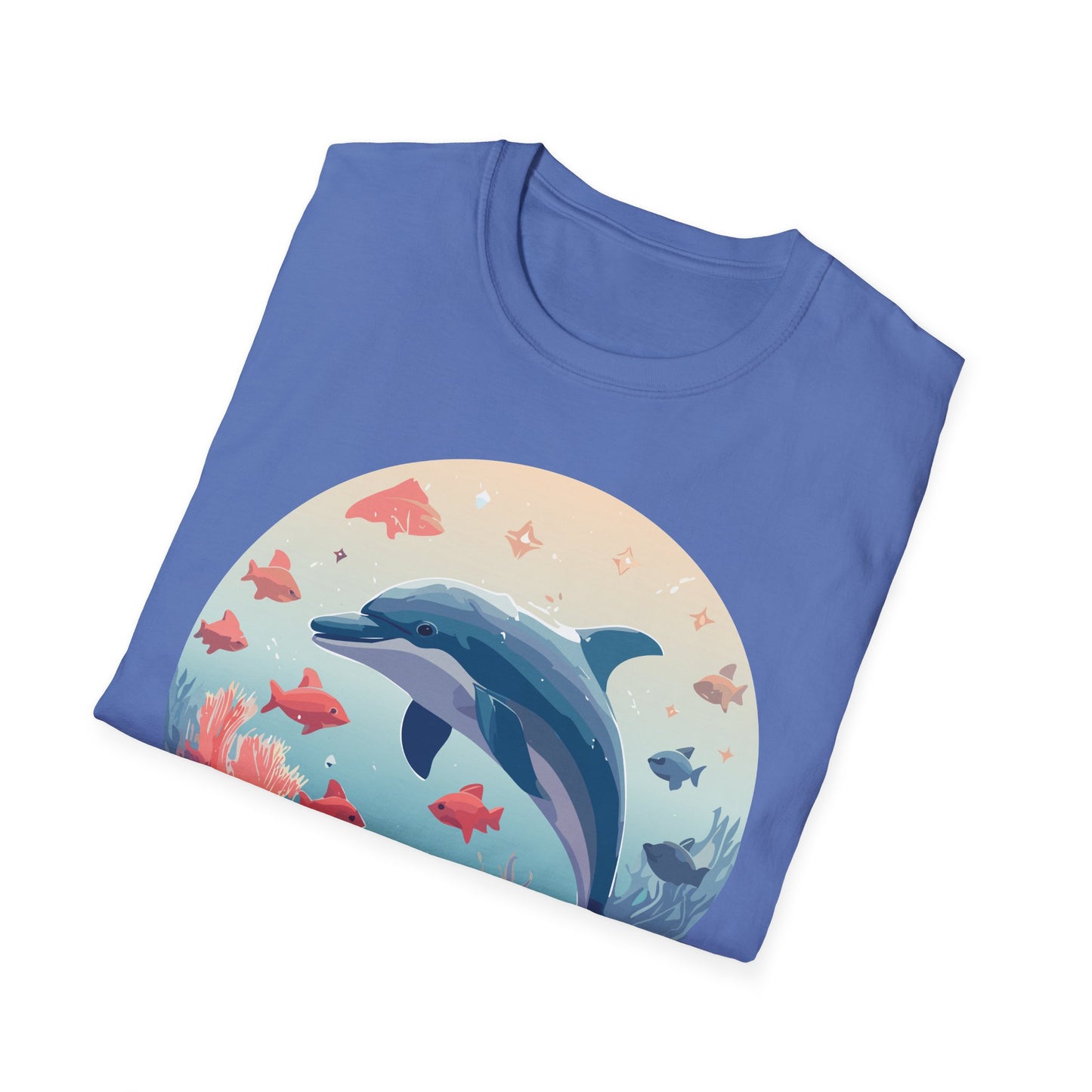 Dolphin Shirts, Shirt with Dolphin, Fish Tee Shirt, Animal Shirt