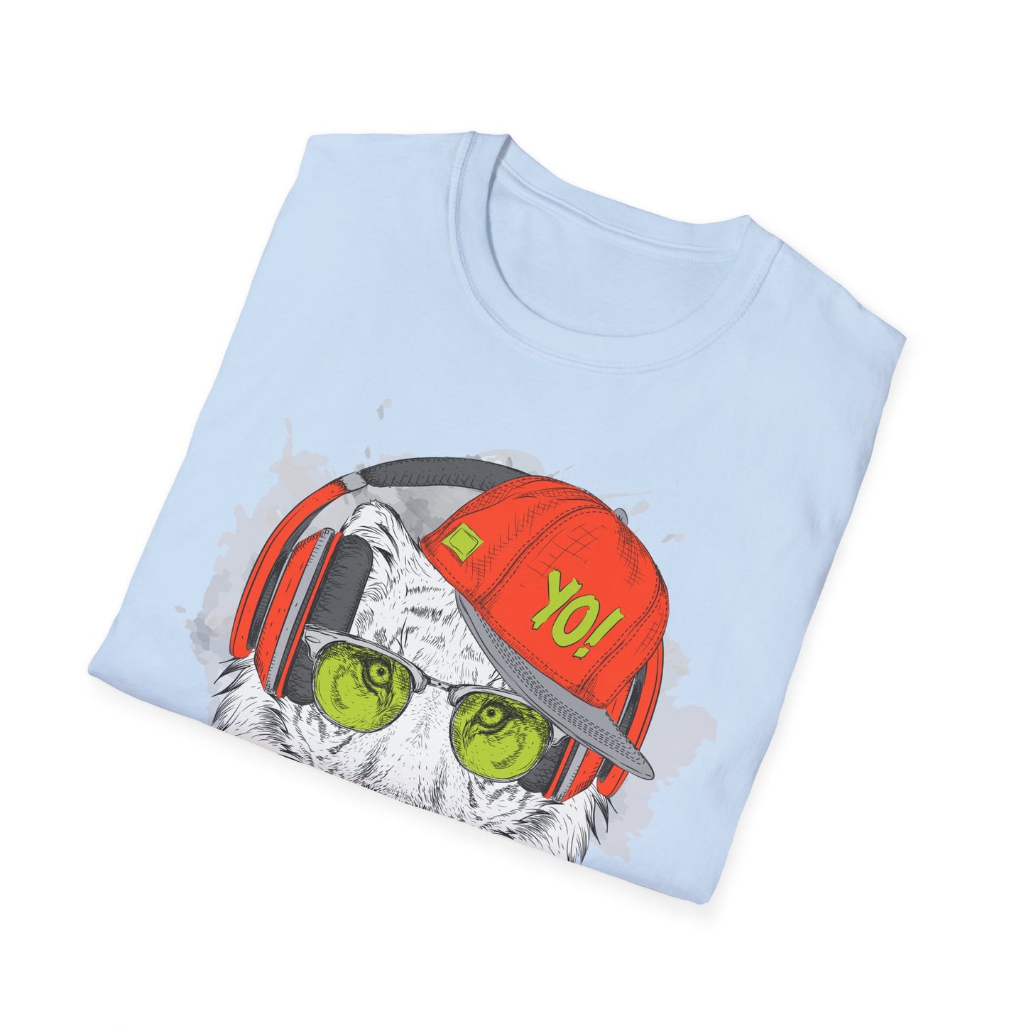 I love Music Animals Shirts, Shirt with Animals, Animals with Headphones Shirt