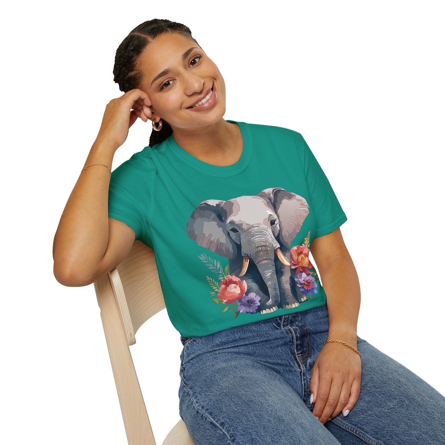 Elephant T-Shirt, Elephant T Shirt, Shirt with Elephant, Shirt with Animal