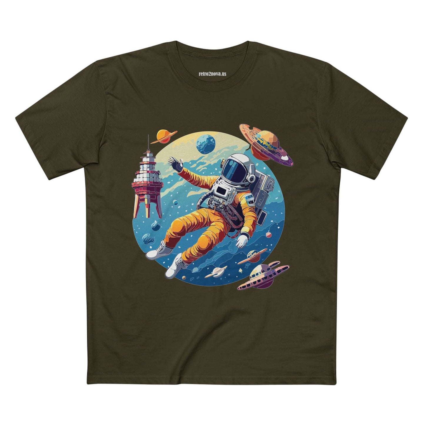 Cosmos Shirt, Astronaut Shirt Retro2Nova