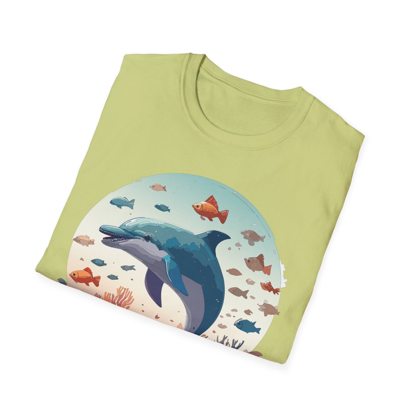 Dolphin Shirts, Shirt with Dolphin, Fish Tee Shirt, Animal Shirt