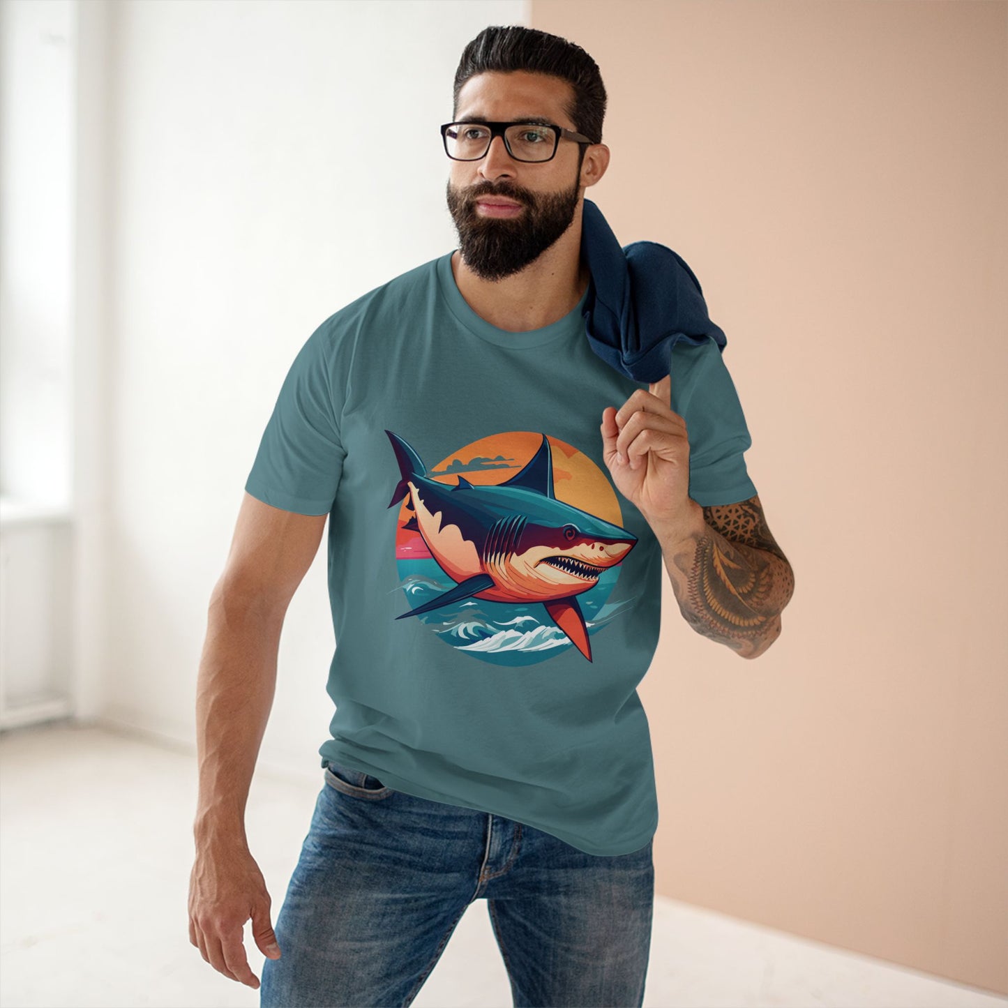 Animals Shirt, Shark Shirt - retro2nova