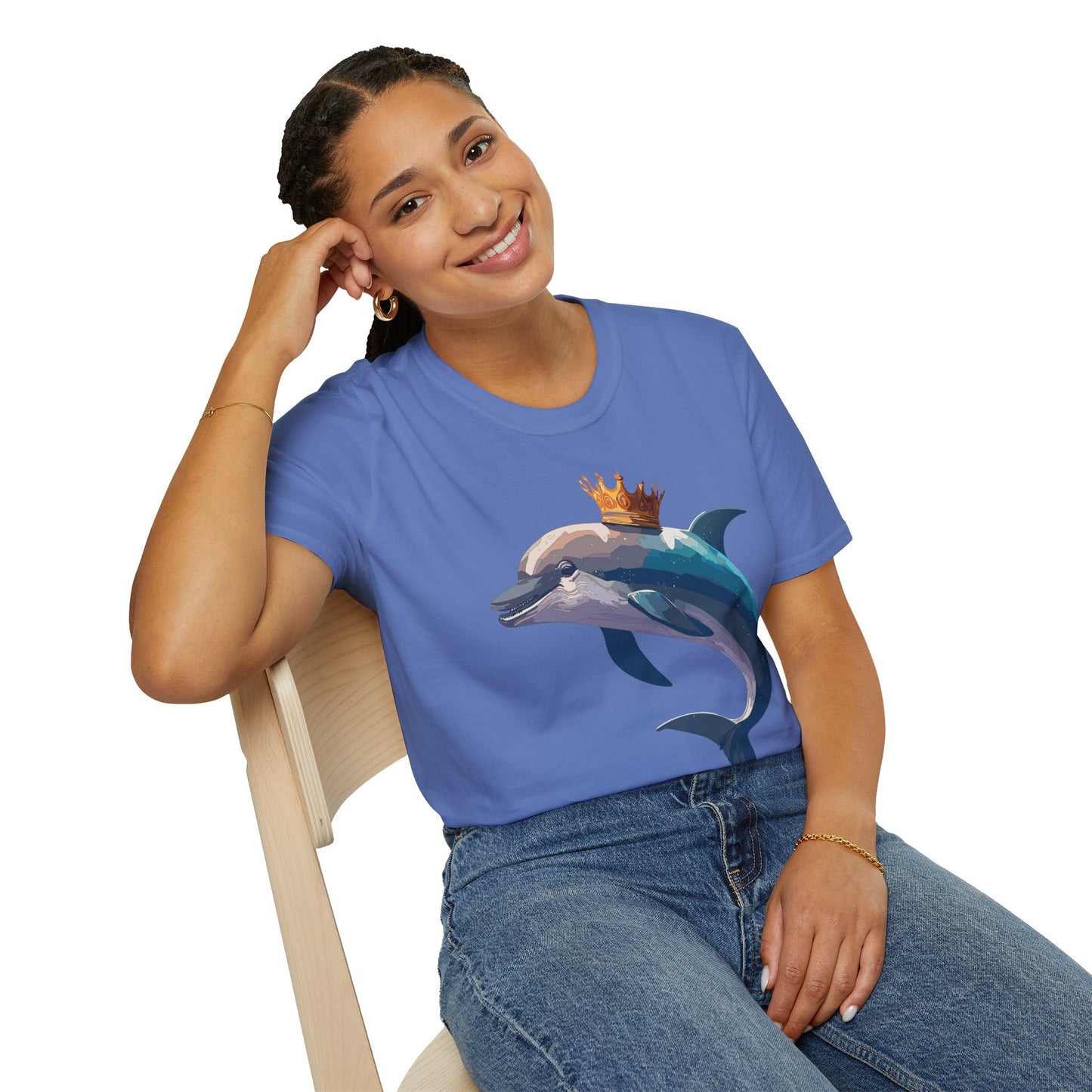 Dolphin Shirts, Shirt with Dolphin, Fish Tee Shirt, Animal Shirt