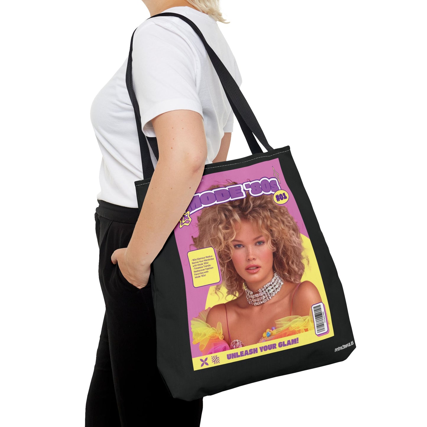 Canvas Tote Bag - Magazine Cover - retro2nova
