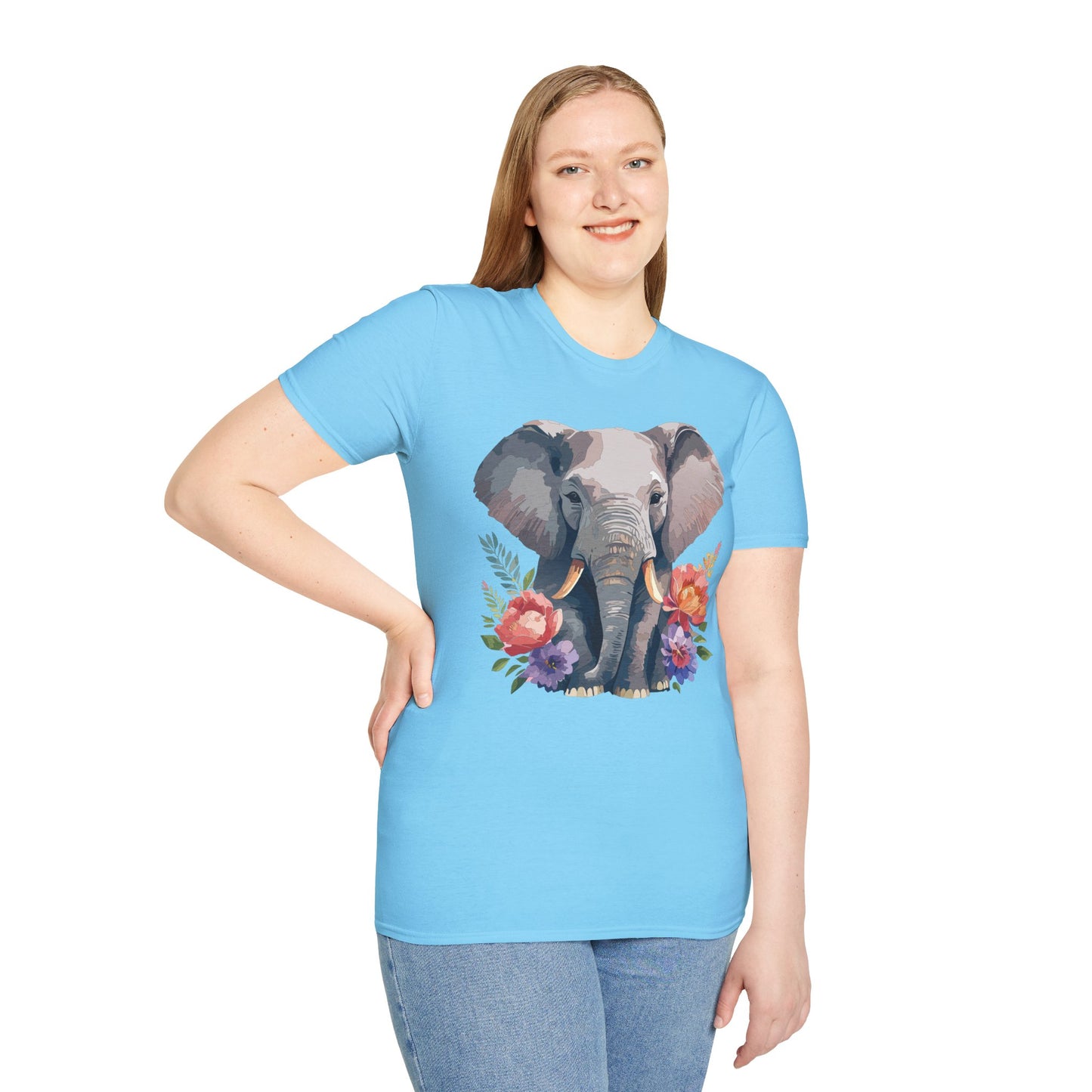 Elephant T-Shirt, Elephant T Shirt, Shirt with Elephant, Shirt with Animal