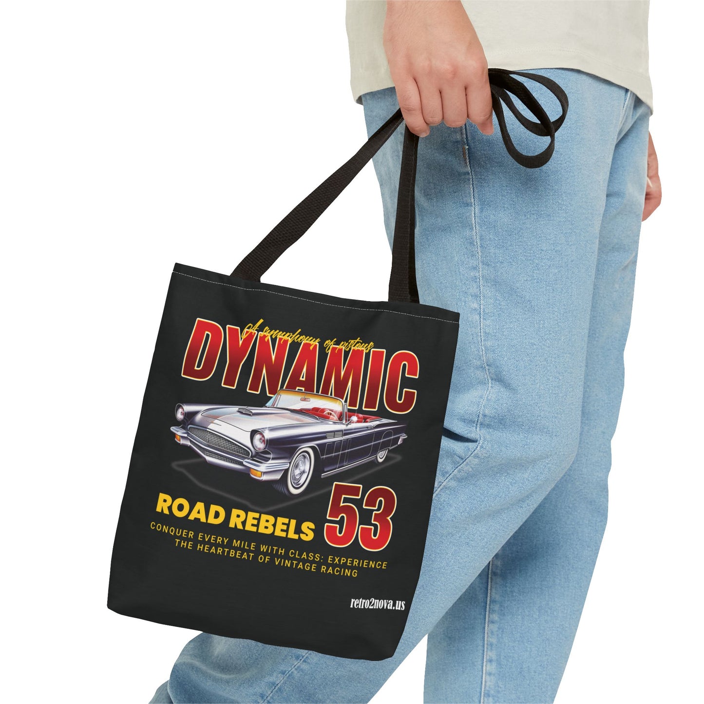 Canvas Tote Bag – Classic Vintage Car - retro2nova