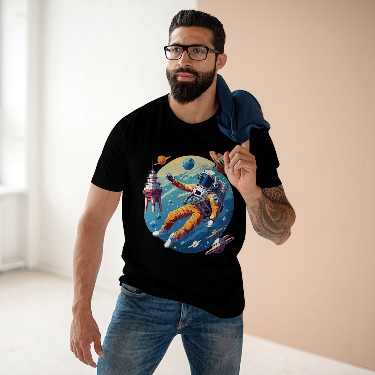 Cosmos Shirt, Astronaut Shirt Retro2Nova