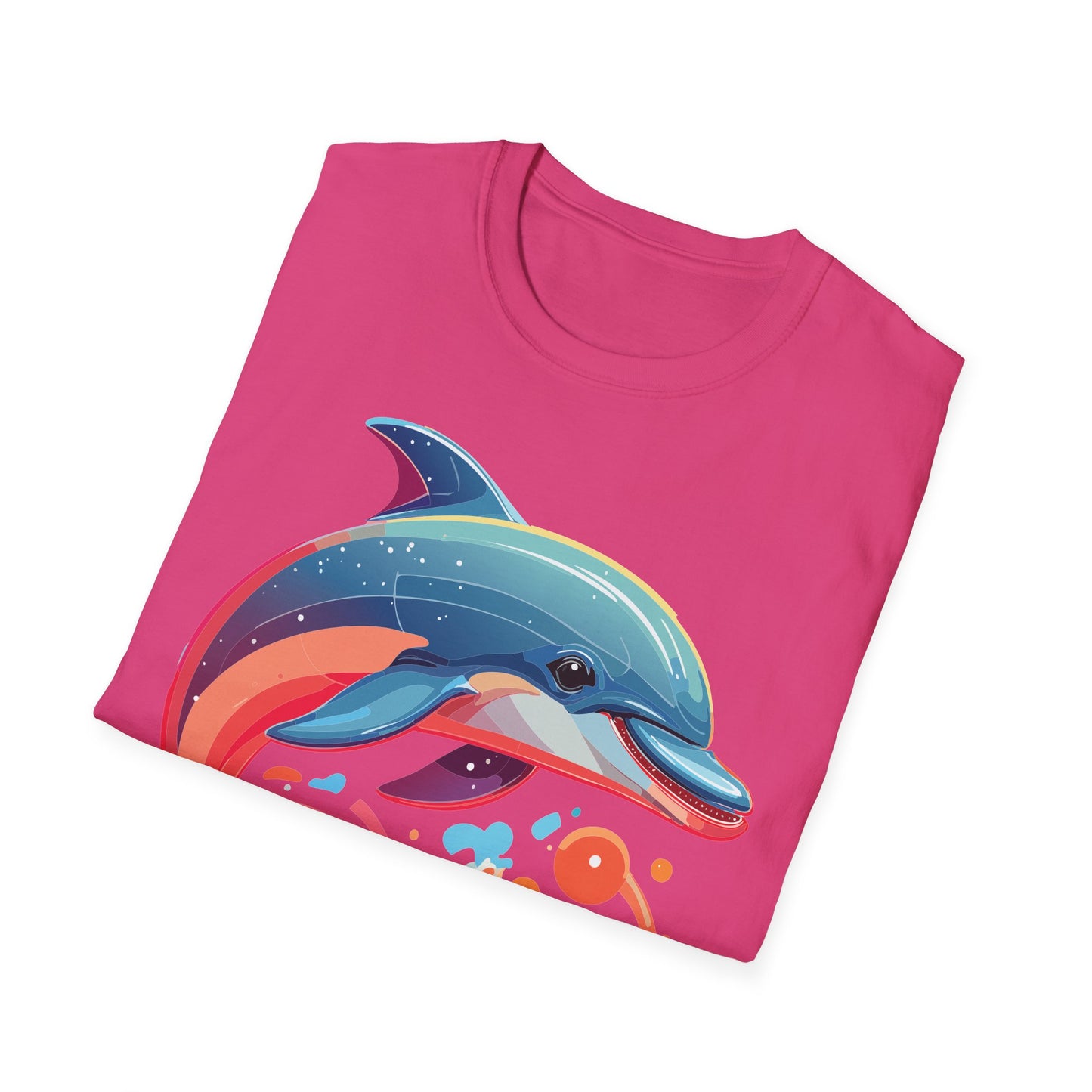 Dolphin Shirts, Shirt with Dolphin, Fish Tee Shirt, Animal Shirt