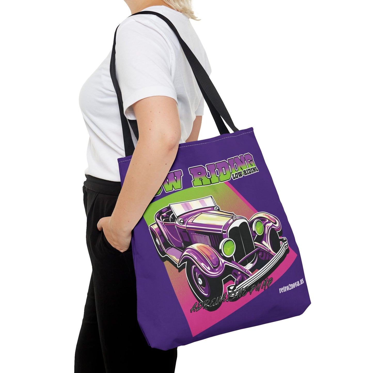 Canvas Tote Bag – Classic Vintage Car - retro2nova