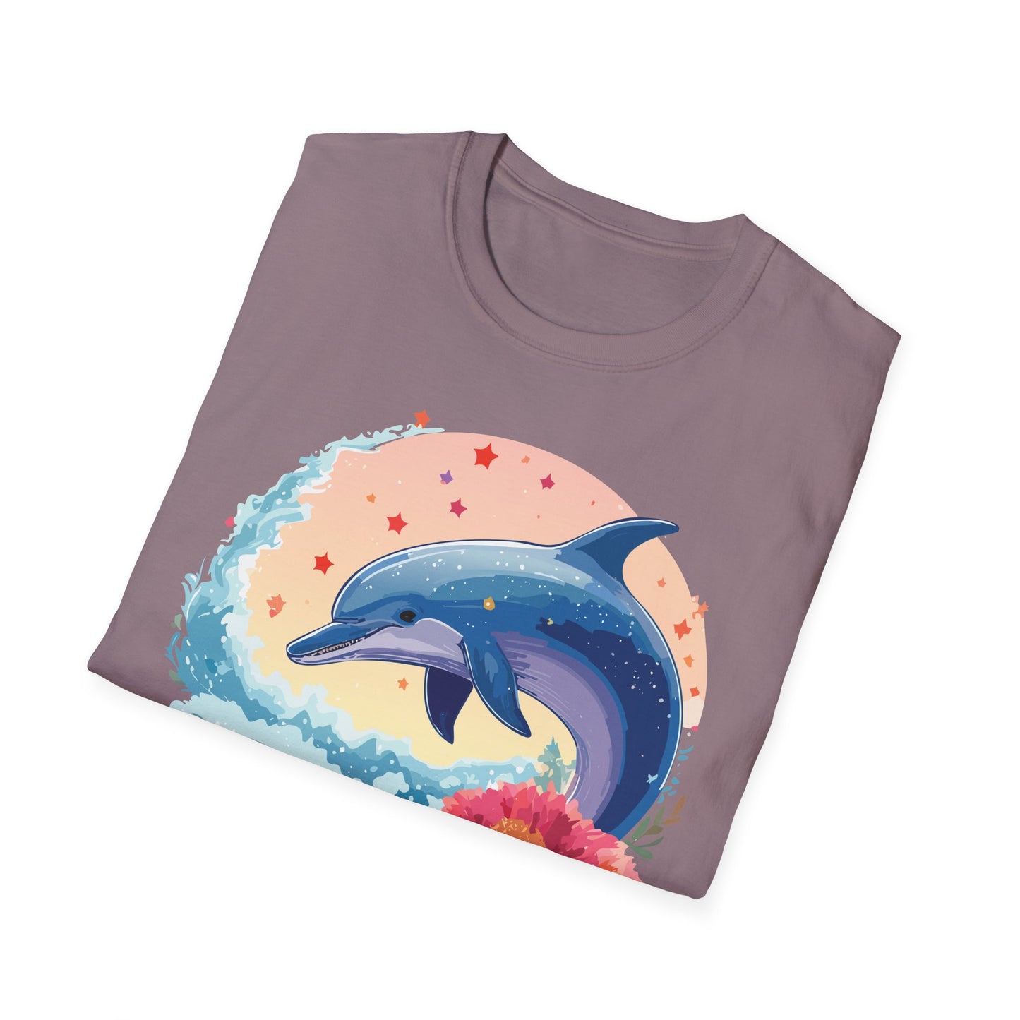 Dolphin Shirts, Shirt with Dolphin, Fish Tee Shirt, Animal Shirt