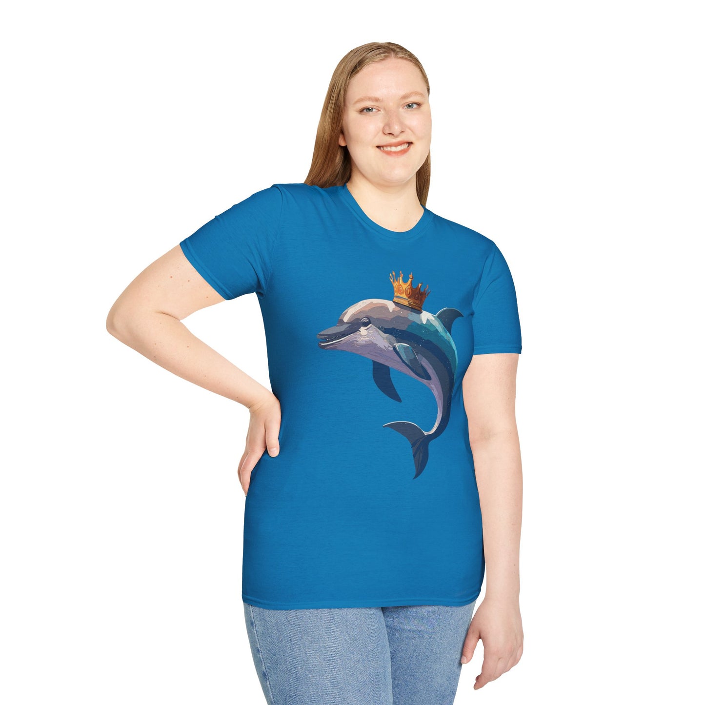 Dolphin Shirts, Shirt with Dolphin, Fish Tee Shirt, Animal Shirt