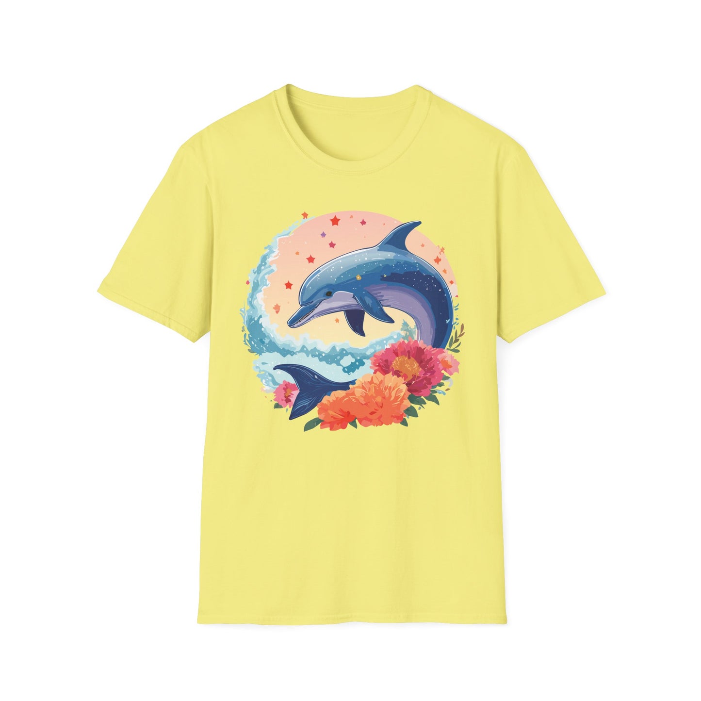 Dolphin Shirts, Shirt with Dolphin, Fish Tee Shirt, Animal Shirt